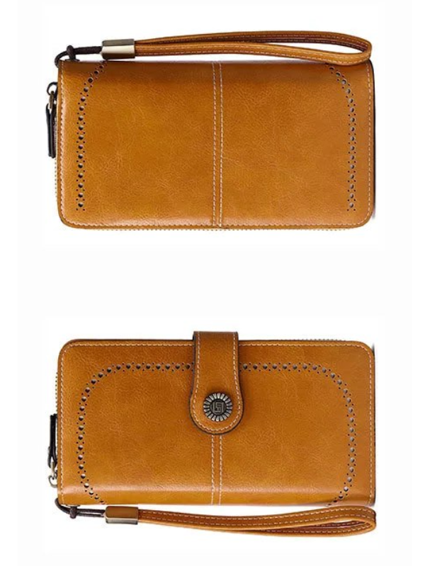 Large-Capacity Wristlet Wallet