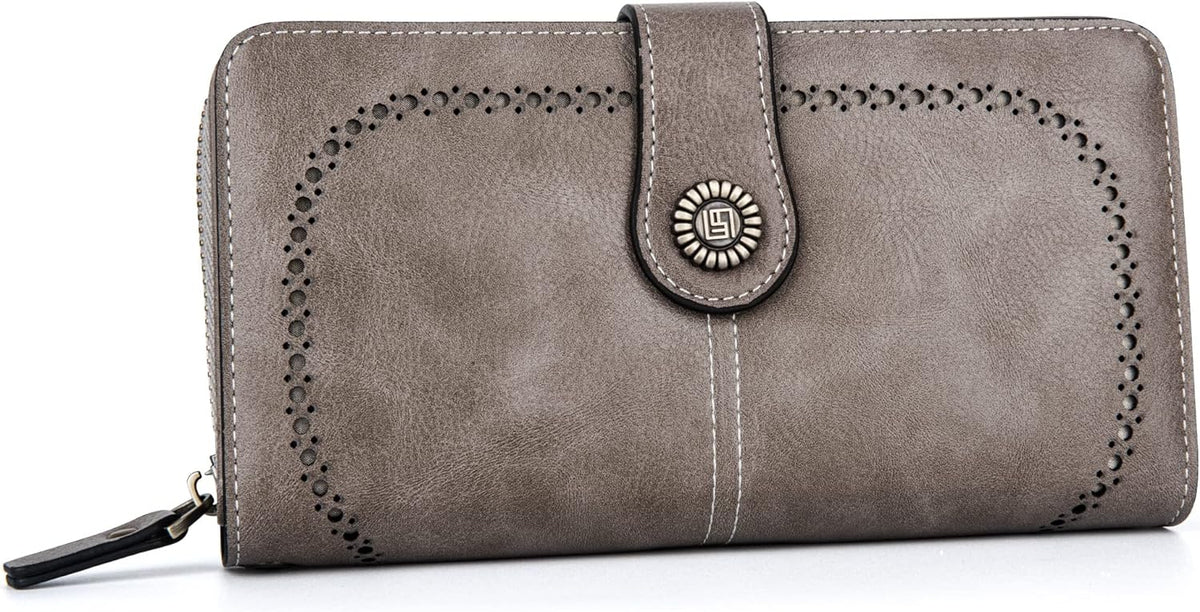 Large-Capacity Wristlet Wallet