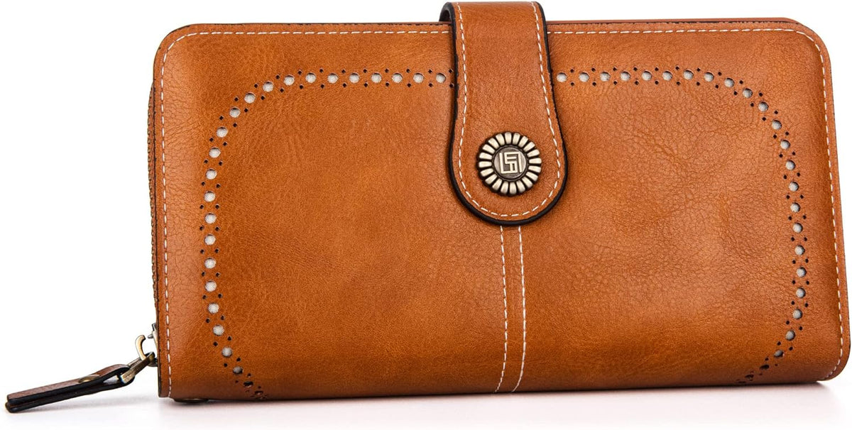 Large-Capacity Wristlet Wallet