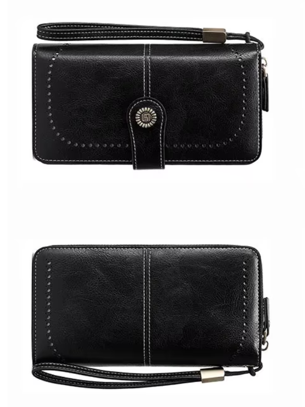 Large-Capacity Wristlet Wallet