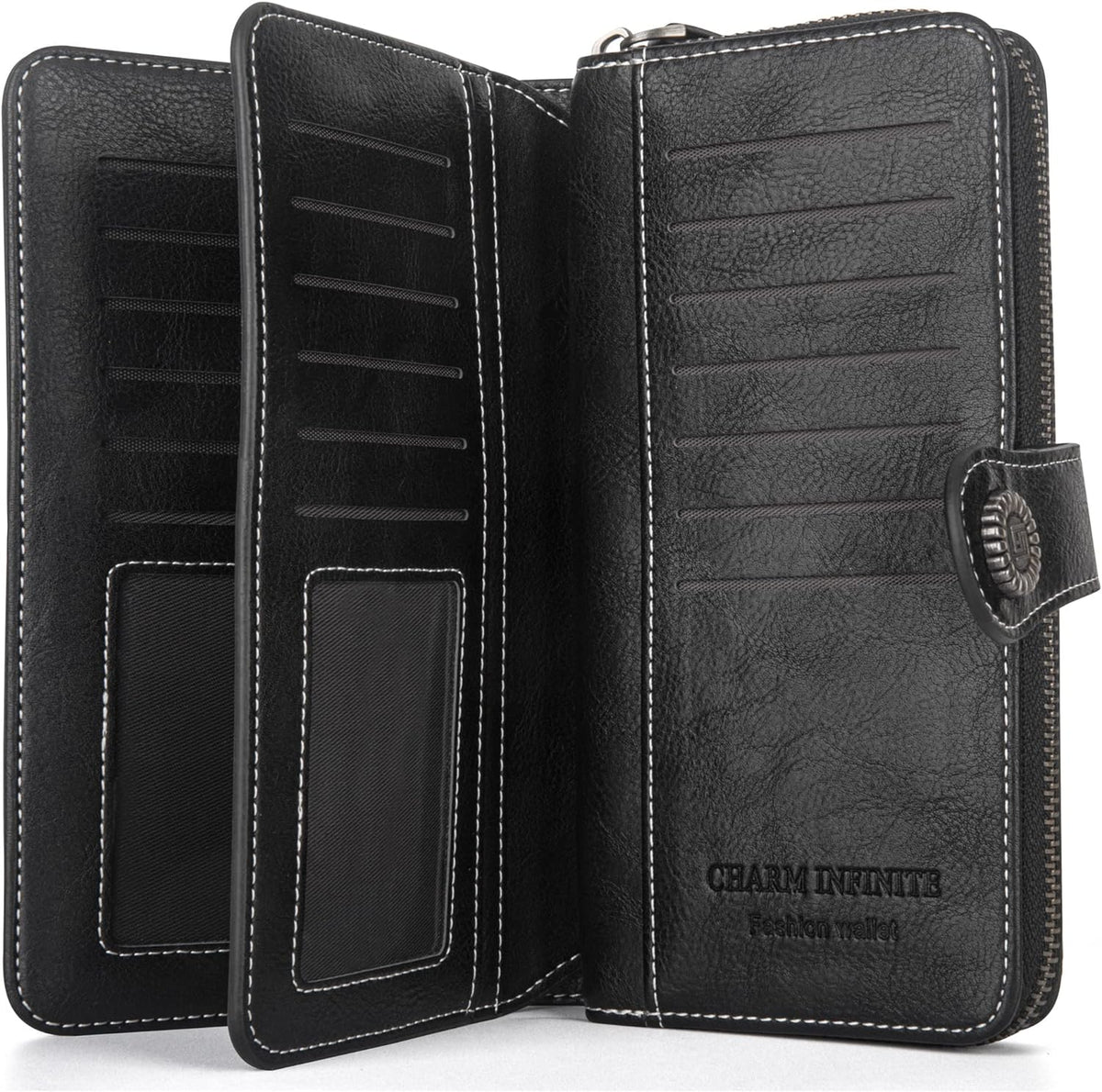 Large-Capacity Wristlet Wallet