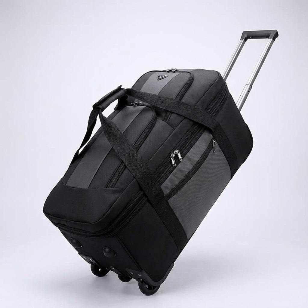 Large Foldable Wheeled Travel Duffel Bag