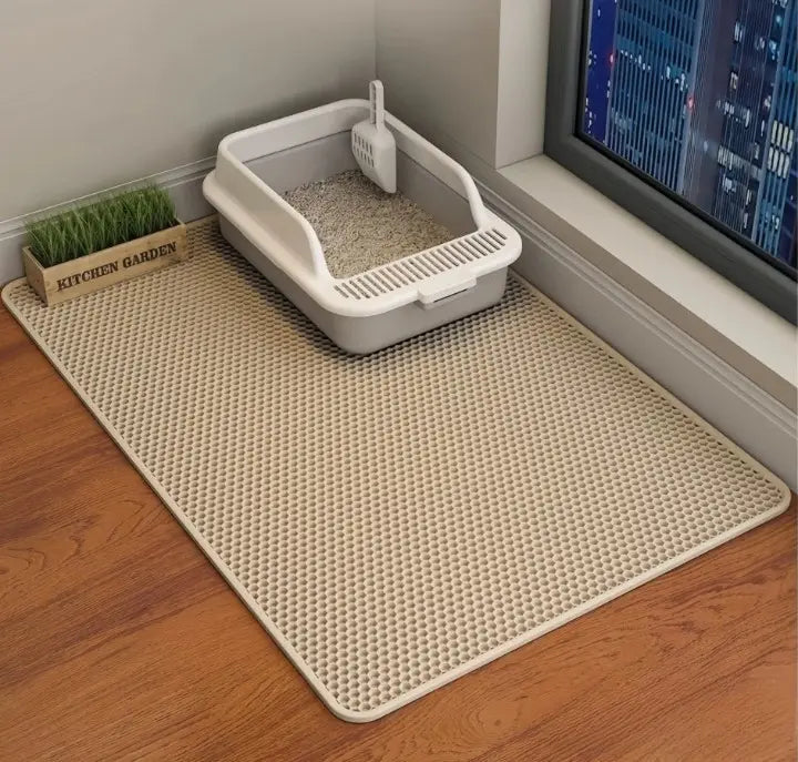 Large Non-Slip Cat Litter Mat