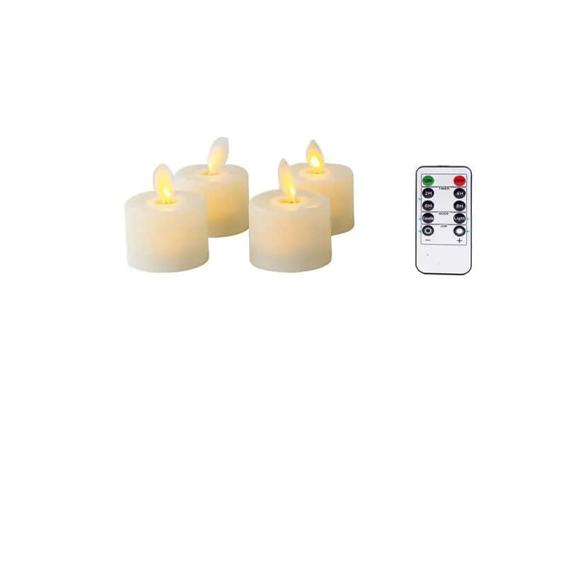LED Candle Set with Moving Wick