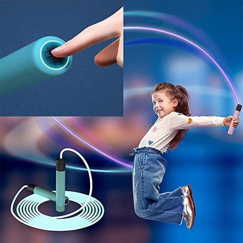 LED Light-Up Adjustable Jump Rope