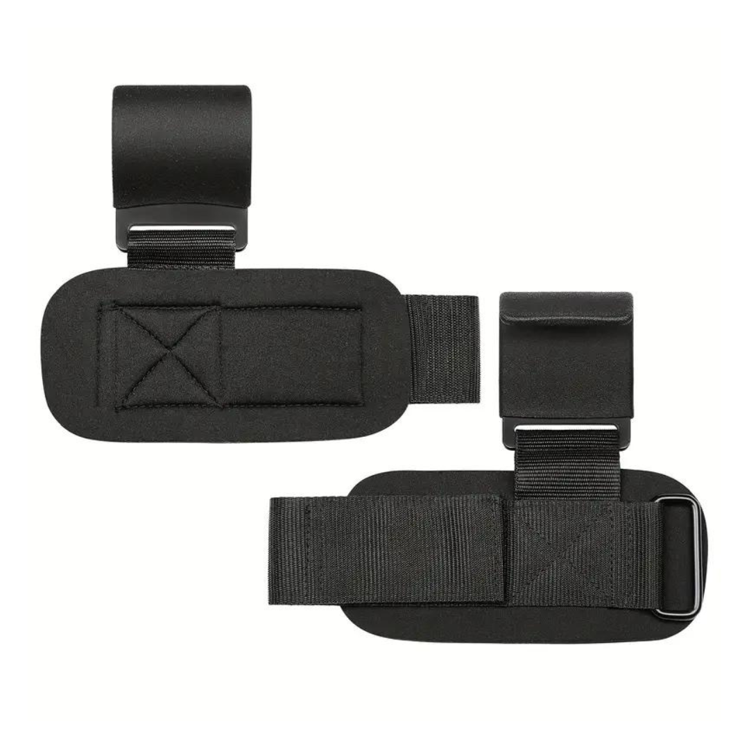 Lifting Hooks with Adjustable Wrist Straps
