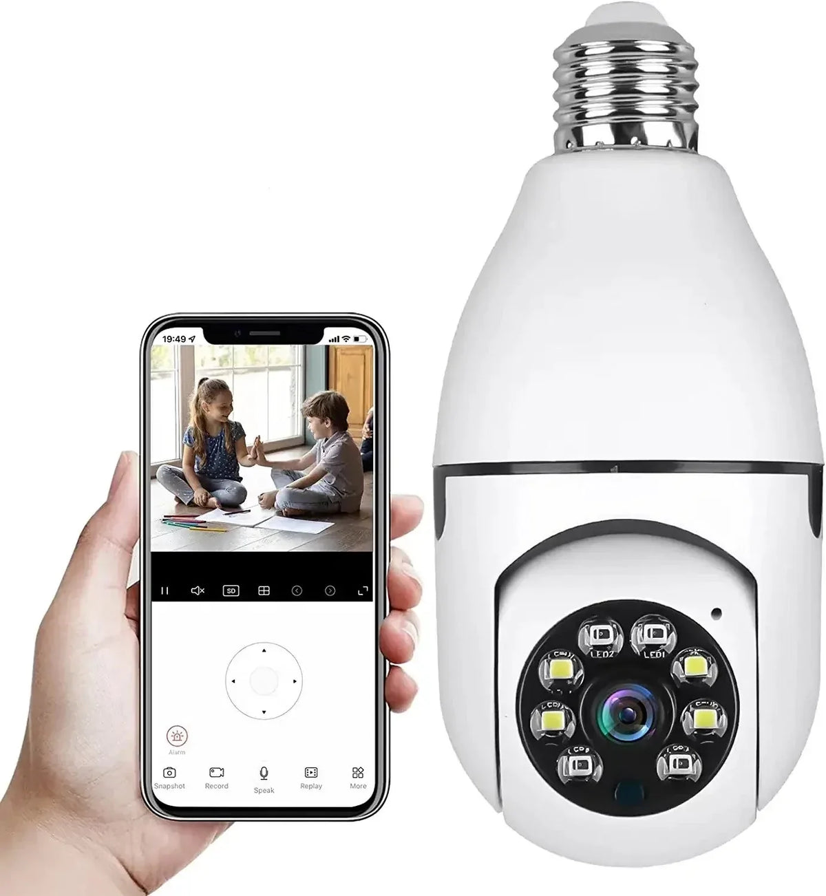 Light Bulb Security Camera