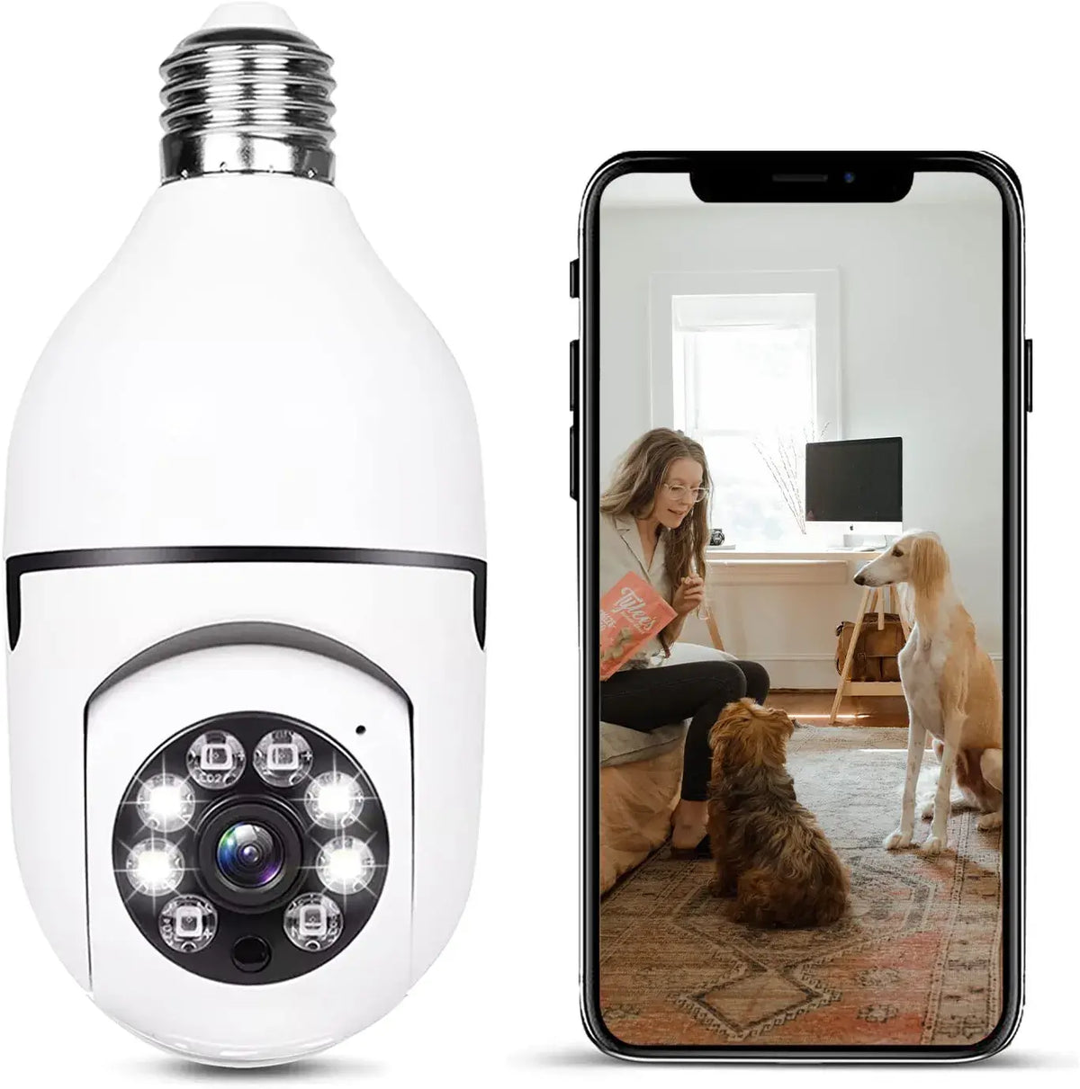 Light Bulb Security Camera