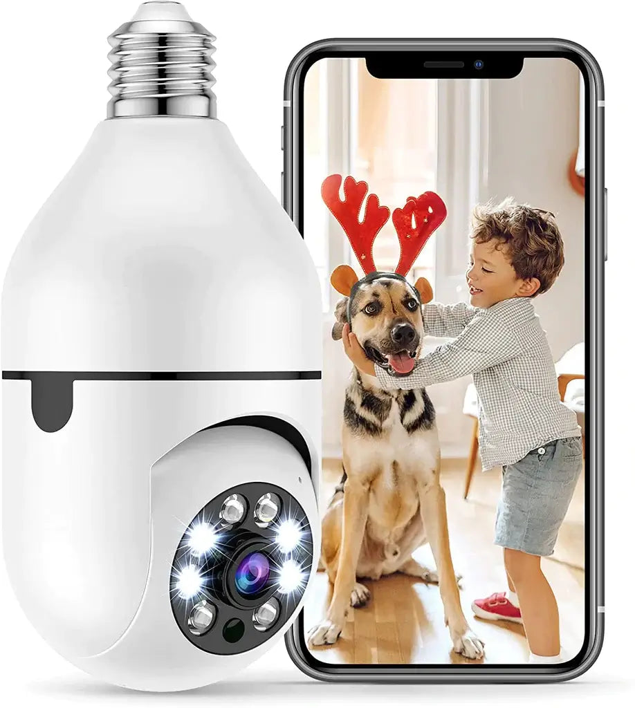 Light Bulb Security Camera