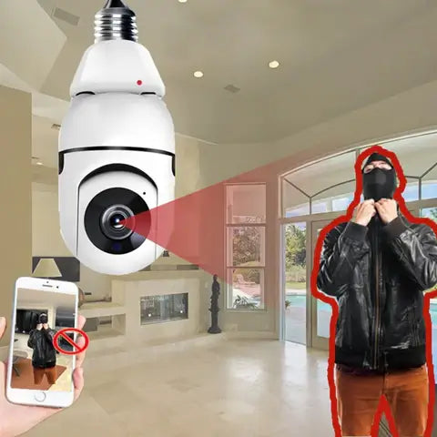 Light Bulb Security Camera