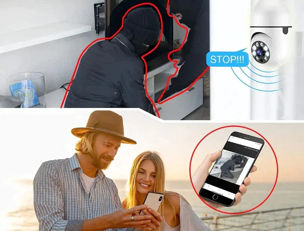 Light Bulb Security Camera