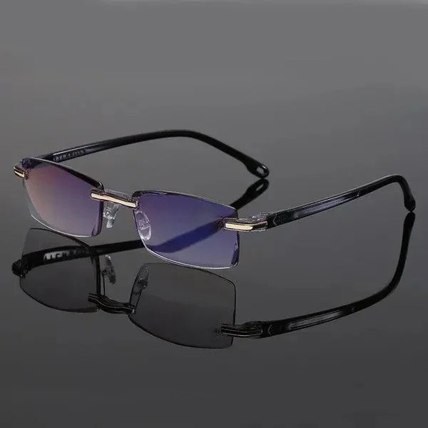 Lightweight Multifocal Reading Glasses with Blue Light Protection