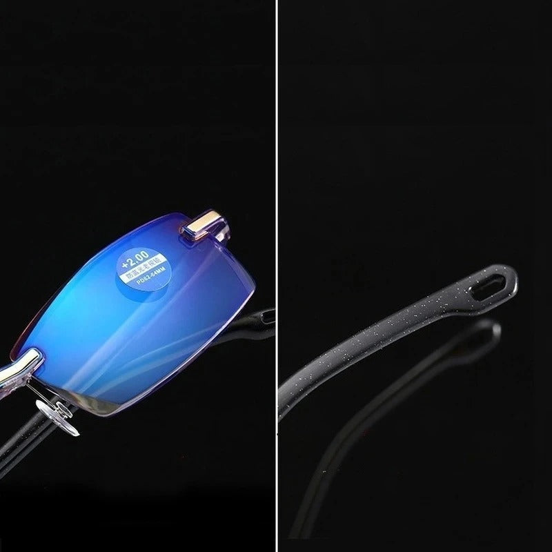 Lightweight Multifocal Reading Glasses with Blue Light Protection