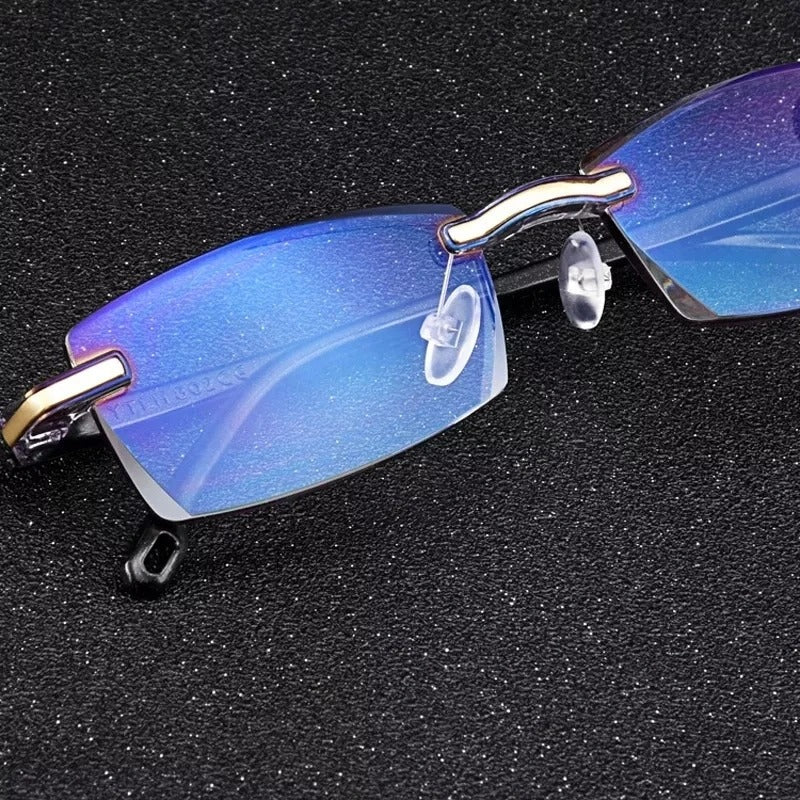 Lightweight Multifocal Reading Glasses with Blue Light Protection