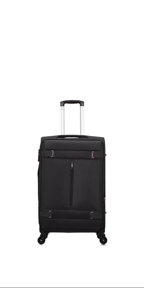 Lightweight Softside Suitcase for Men & Women