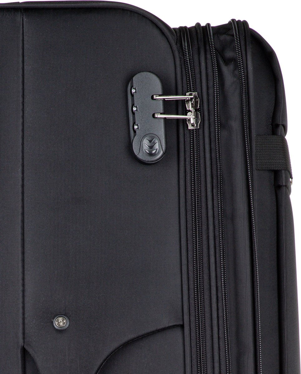 Lightweight Softside Suitcase for Men & Women