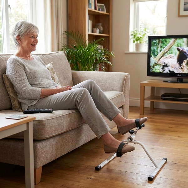 Lightweight, Space-Saving, Portable Exercise Bike