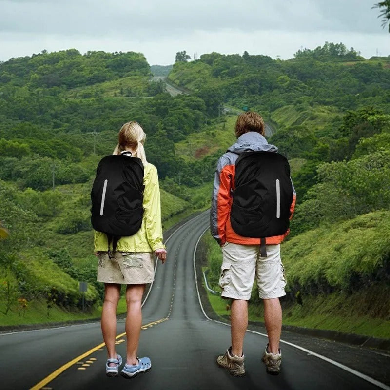 Lightweight Waterproof Backpack Rain Cover – Reflective & Adjustable