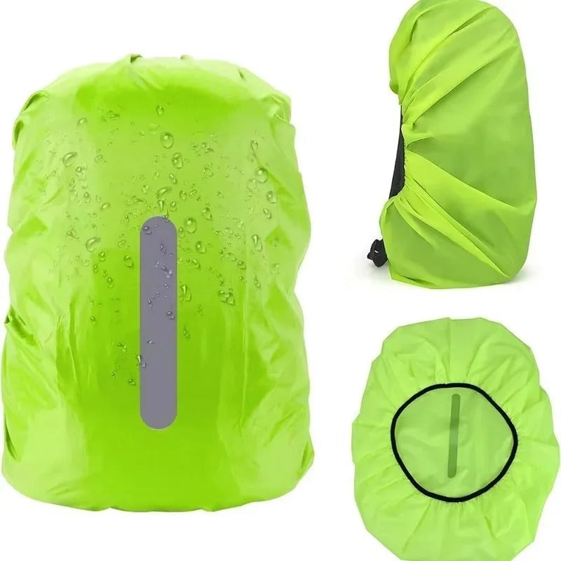 Lightweight Waterproof Backpack Rain Cover – Reflective & Adjustable