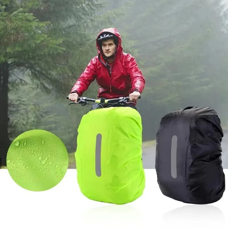 Lightweight Waterproof Backpack Rain Cover – Reflective & Adjustable