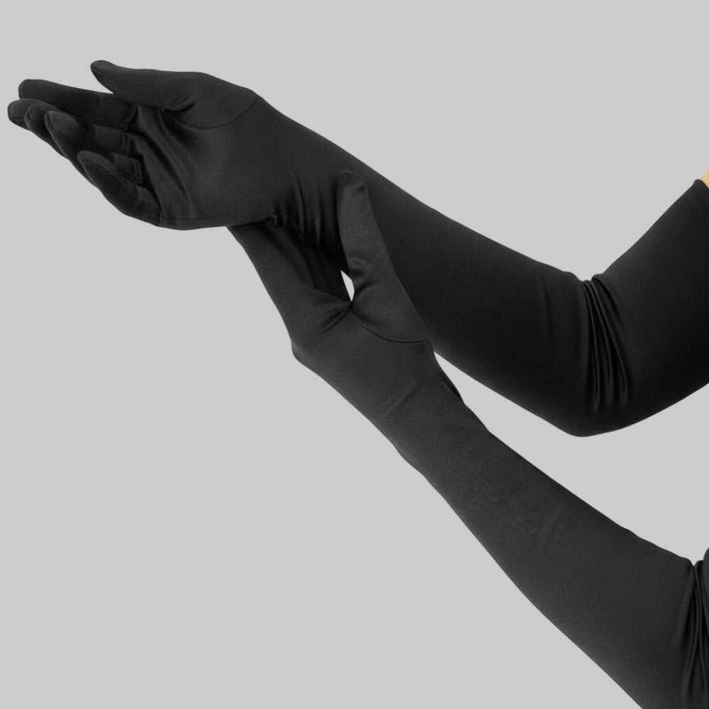 Long Elbow-Length Costume Opera Gloves