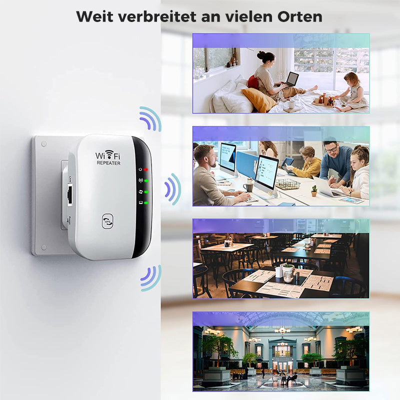 Long-Range Wireless Wi-Fi Signal Booster