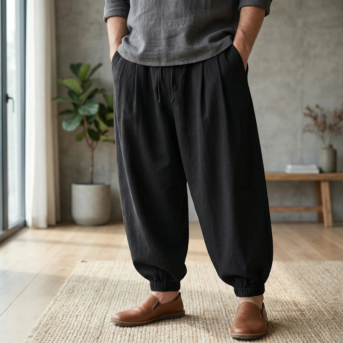 Loose Plus Size Harem Pants