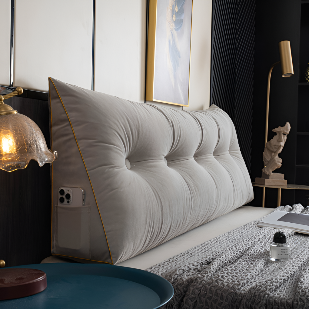 Luxurious and Elegant Wedge Pillow