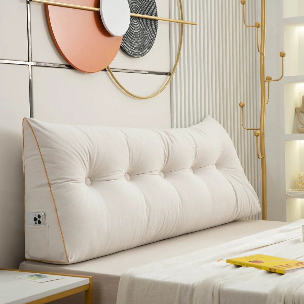 Luxurious and Elegant Wedge Pillow