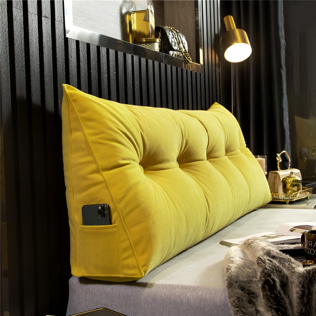 Luxurious and Elegant Wedge Pillow