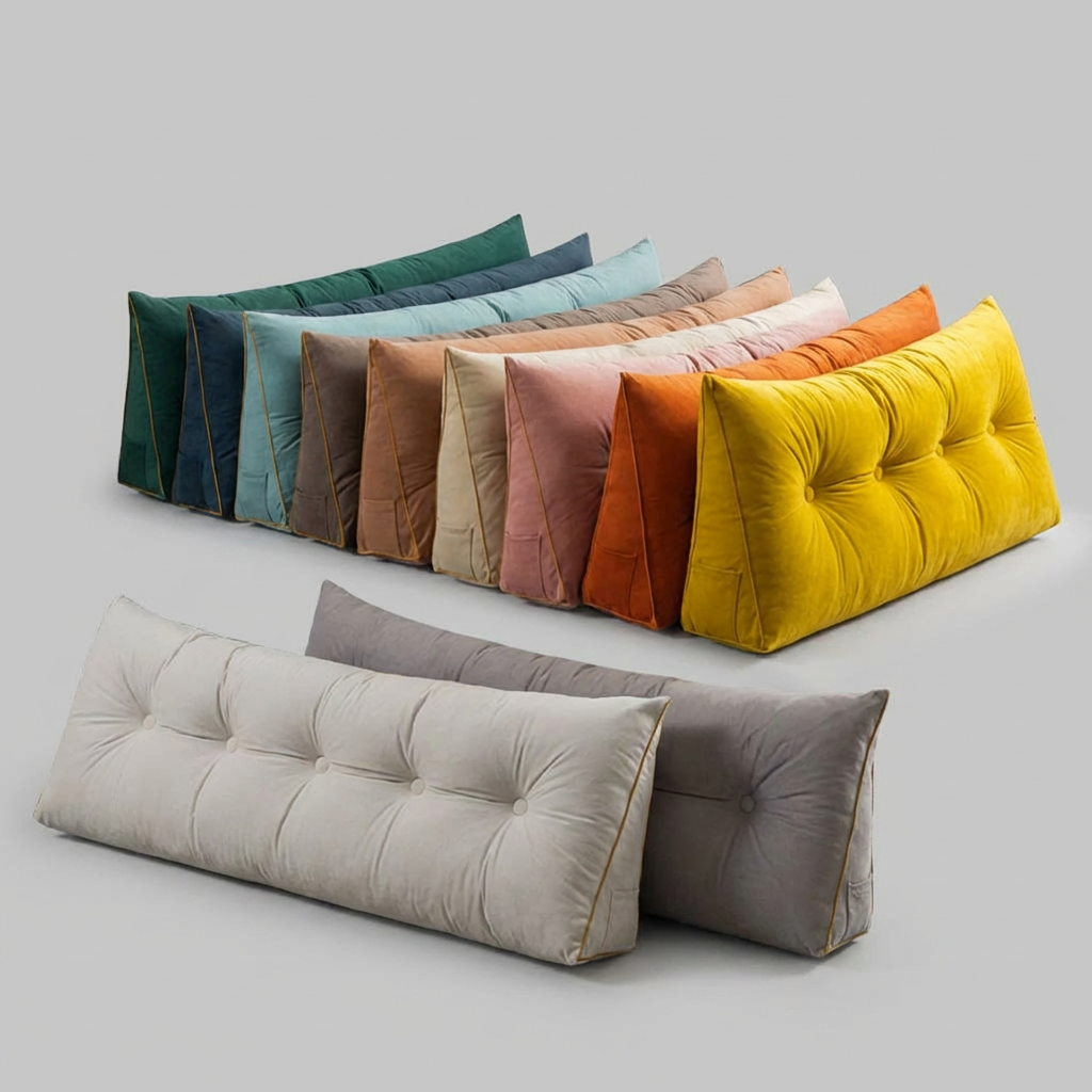 Luxurious and Elegant Wedge Pillow