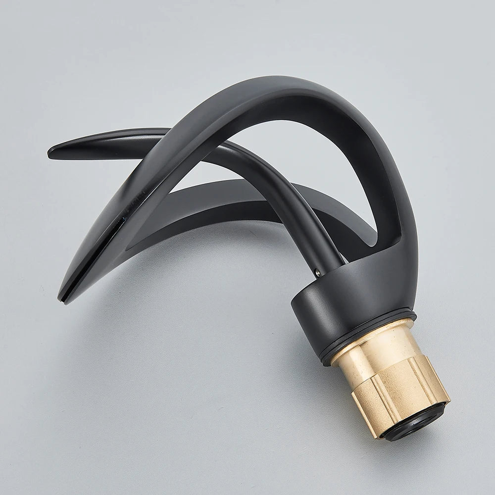 Luxury Bathroom Mixer Tap with Elegant Waterfall Spout