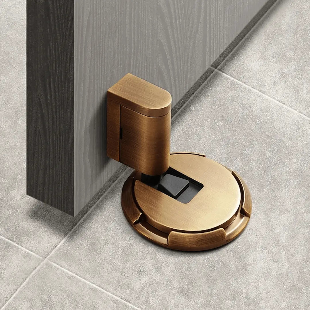 Magnetic Door Stopper – No-Drill Installation, Strong Hold & Sleek Design