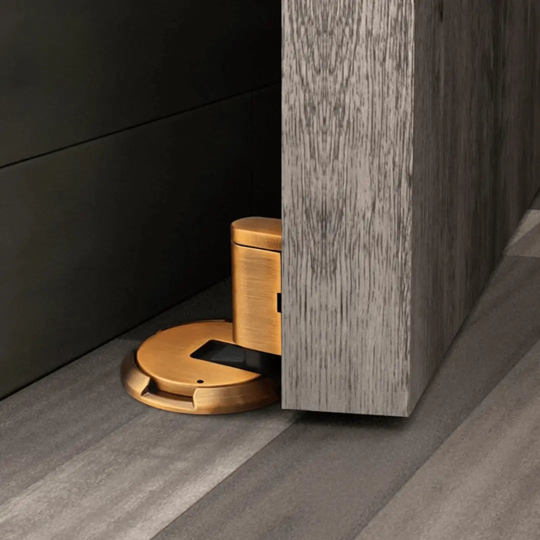 Magnetic Door Stopper – No-Drill Installation, Strong Hold & Sleek Design