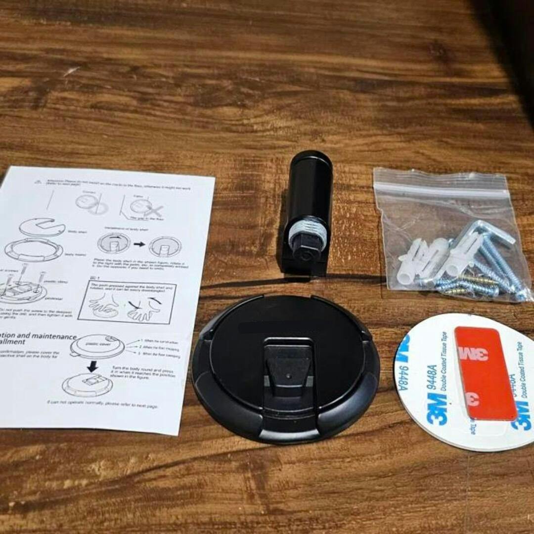 Magnetic Door Stopper – No-Drill Installation, Strong Hold & Sleek Design