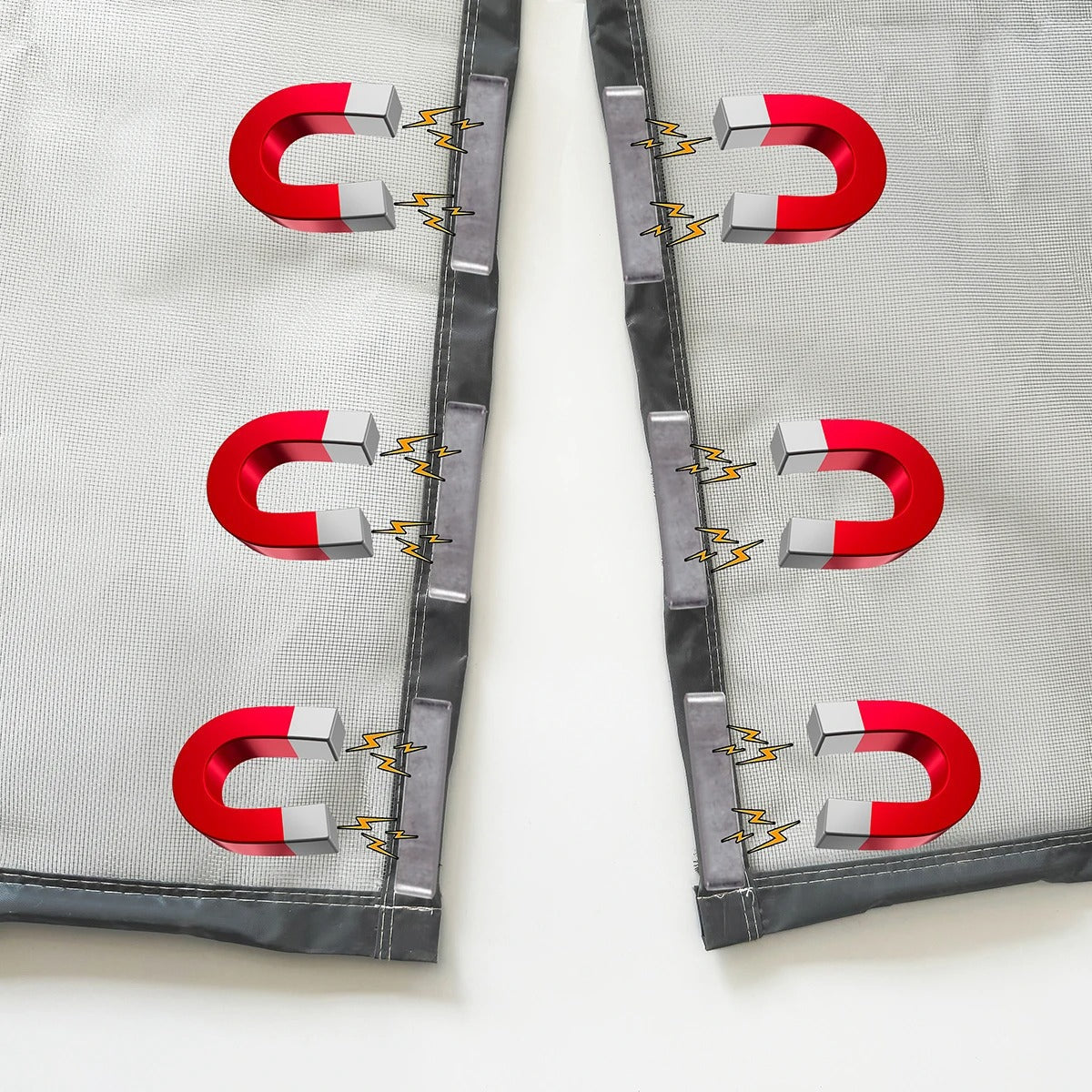 Magnetic Hinged Door - Automatic Closing