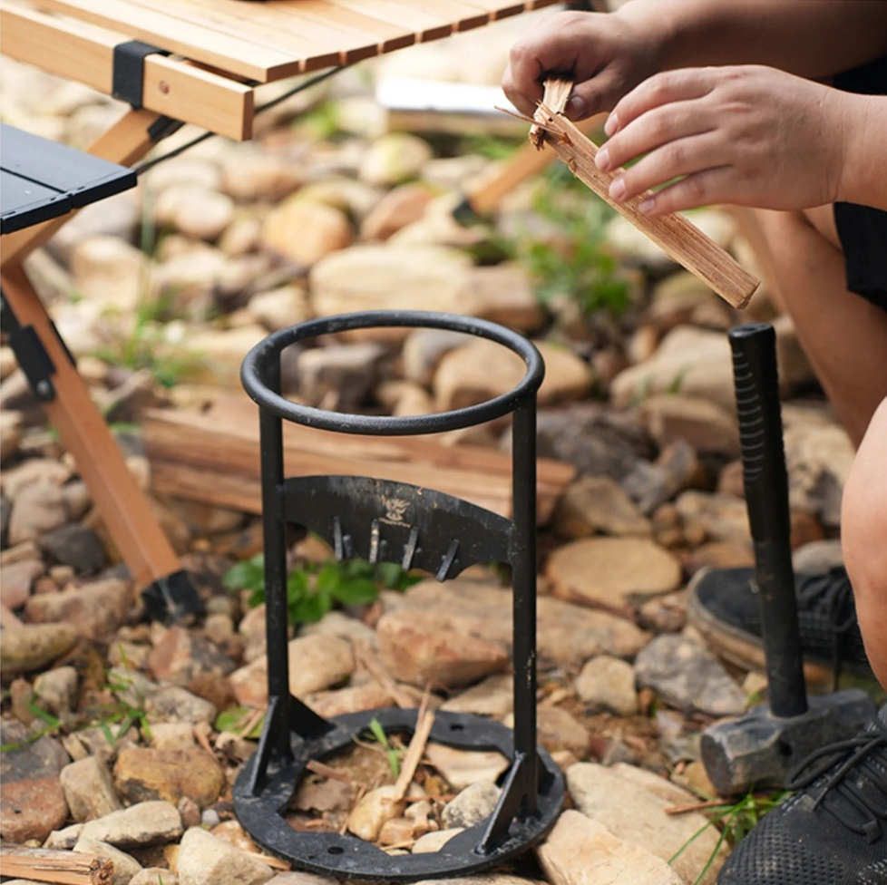 Manual Log Splitter for Wood Cutting