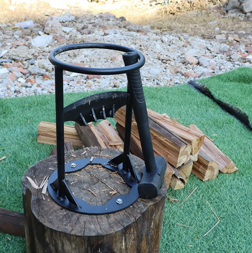 Manual Log Splitter for Wood Cutting
