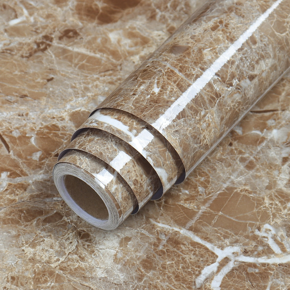 Marble-Look Surface Decoration - Waterproof & Oil-Proof