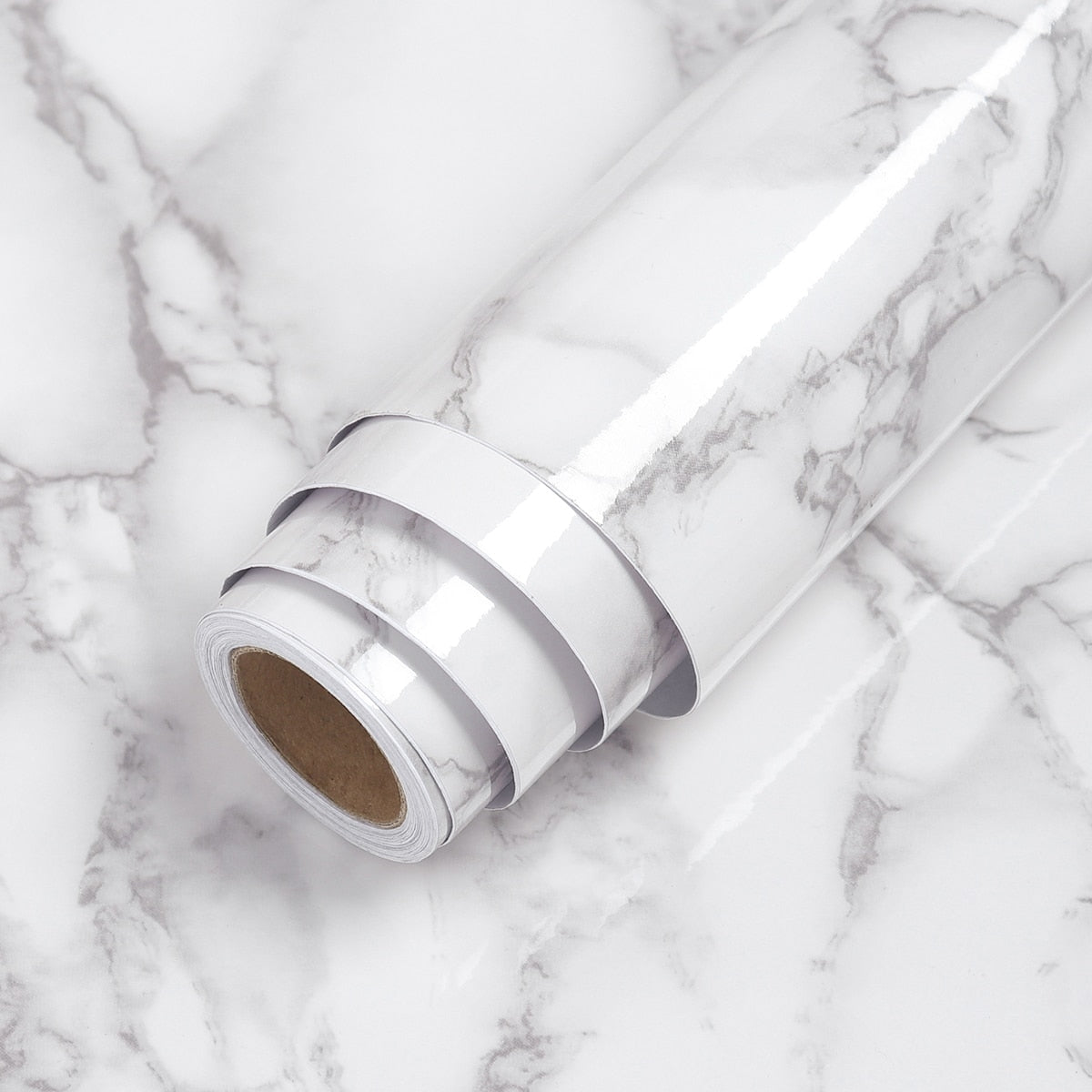 Marble-Look Surface Decoration - Waterproof & Oil-Proof