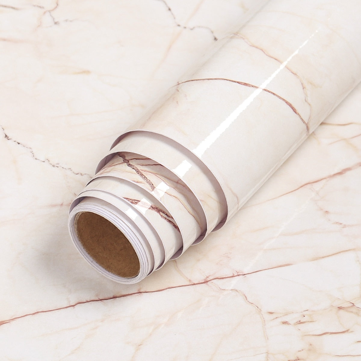 Marble-Look Surface Decoration - Waterproof & Oil-Proof