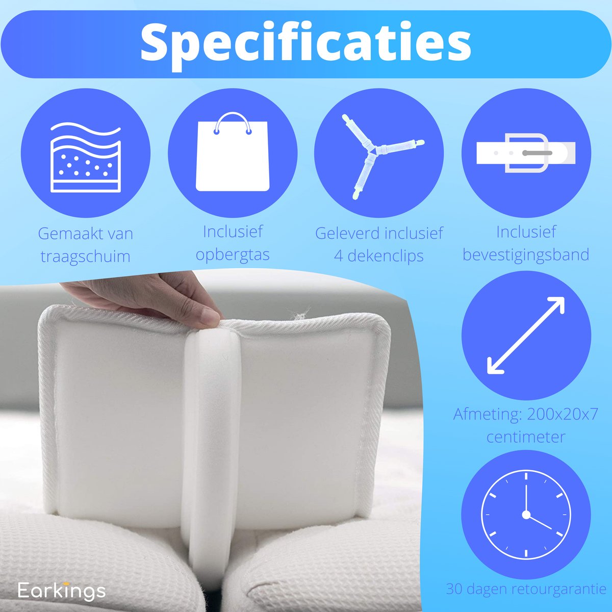 Mattress Gap Filler – Keeps Mattress in Place Without Slipping