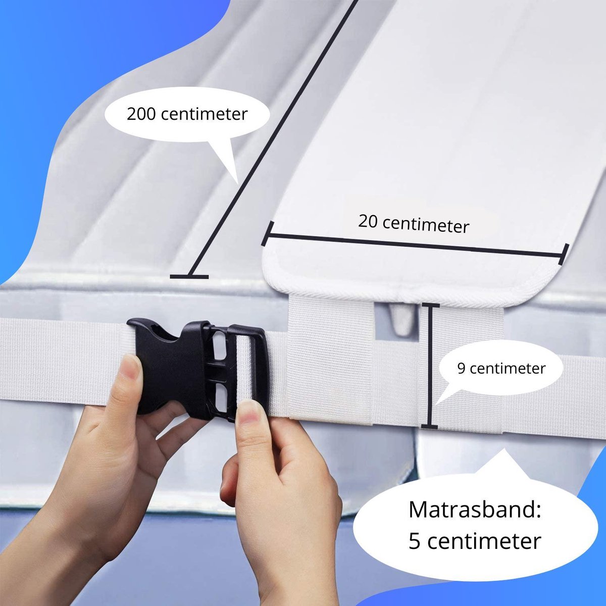 Mattress Gap Filler – Keeps Mattress in Place Without Slipping
