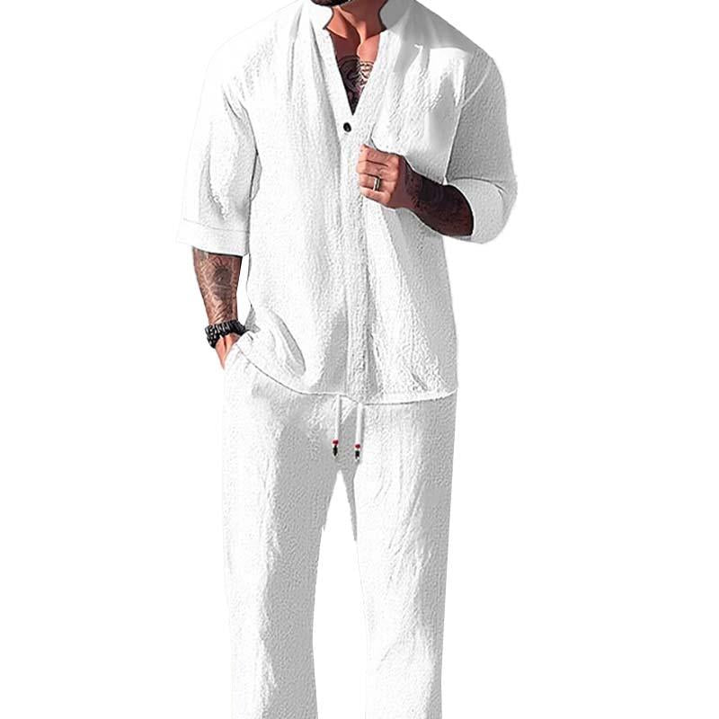 Men's 3/4 Sleeve Lounge Set