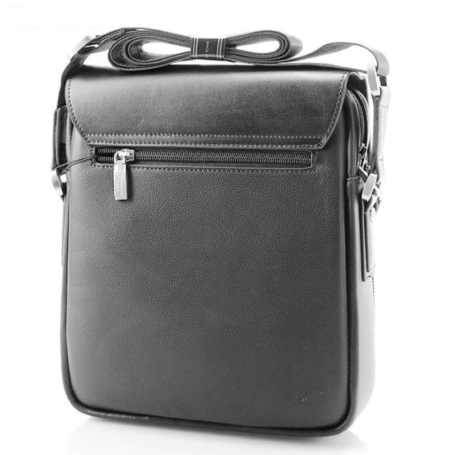 Men's Anti-Theft Crossbody Shoulder Bag with Lockable Zippers