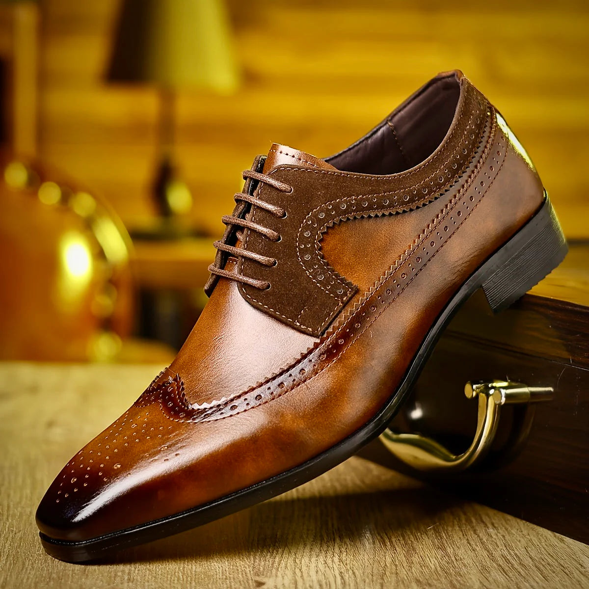 Men's Black Formal Shoes – Elegant, Comfortable, and Durable