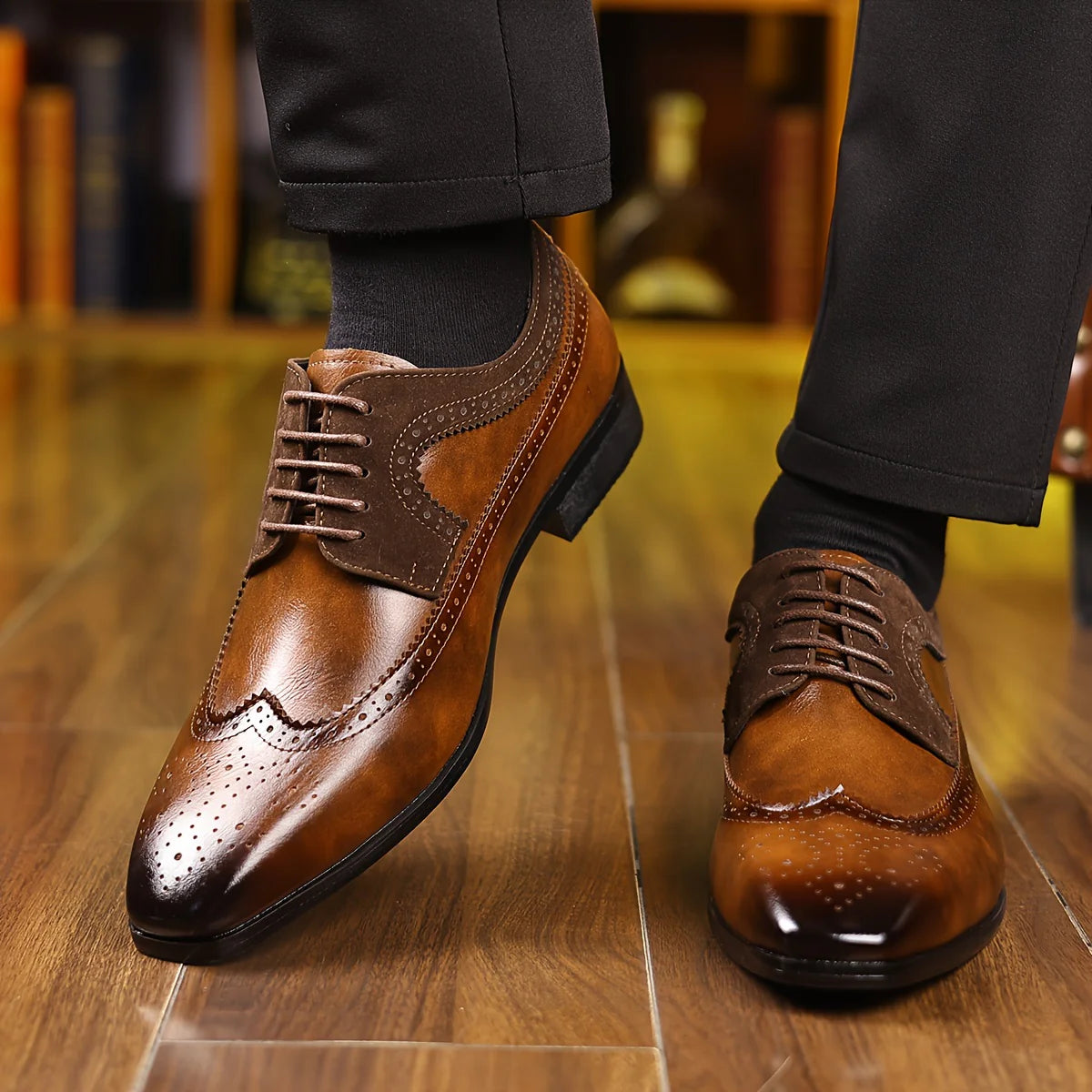 Men's Black Formal Shoes – Elegant, Comfortable, and Durable