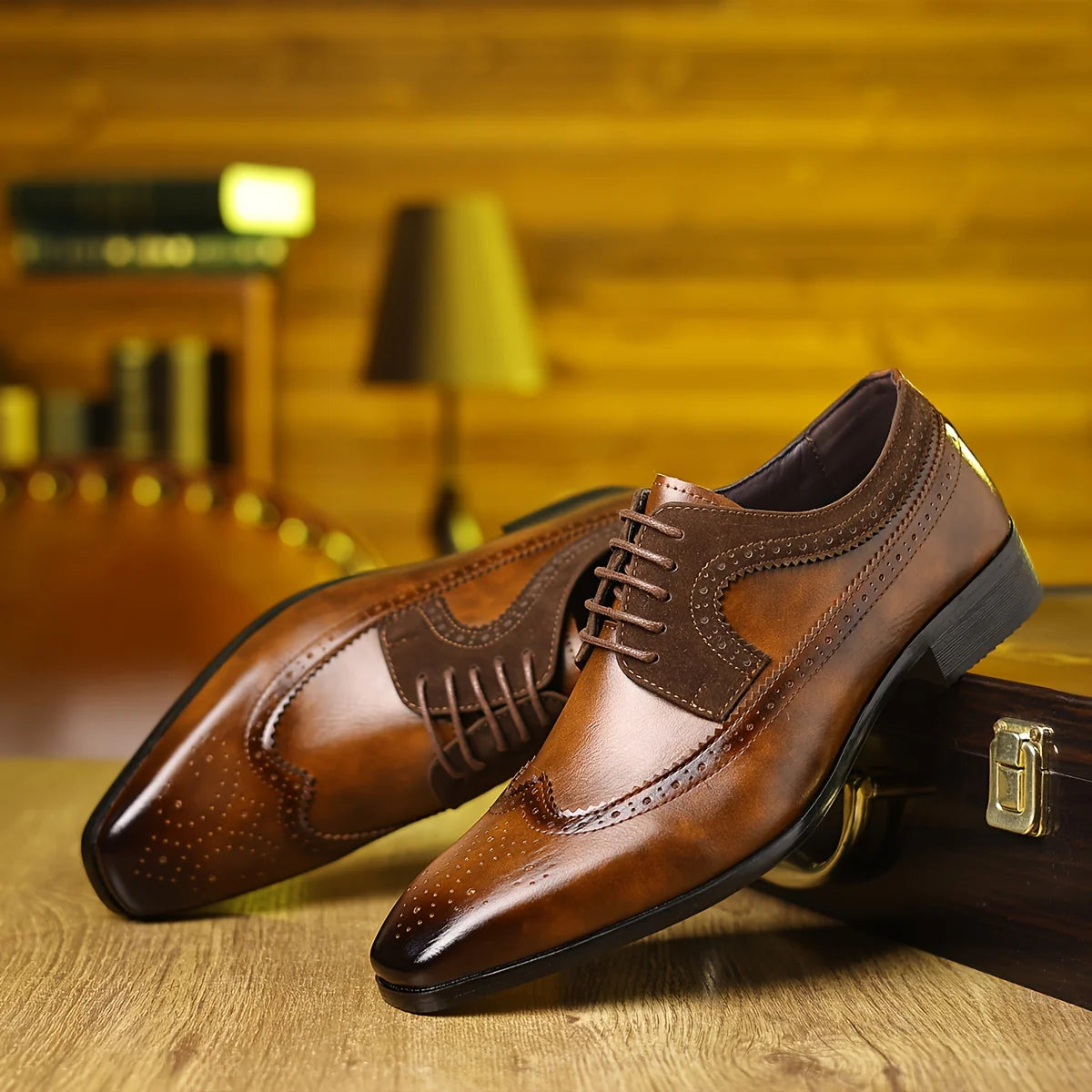 Men's Black Formal Shoes – Elegant, Comfortable, and Durable