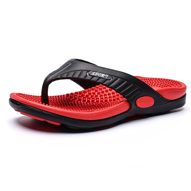 Men's Breathable Massage Flip-Flops