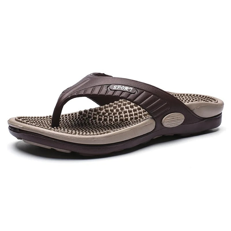 Men's Breathable Massage Flip-Flops